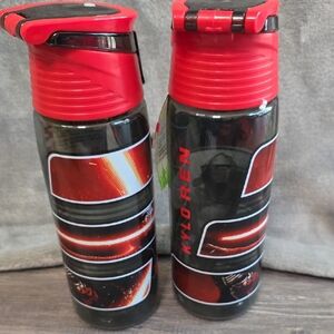 Star Wars Kylo Ren Red and Black Water Bottle